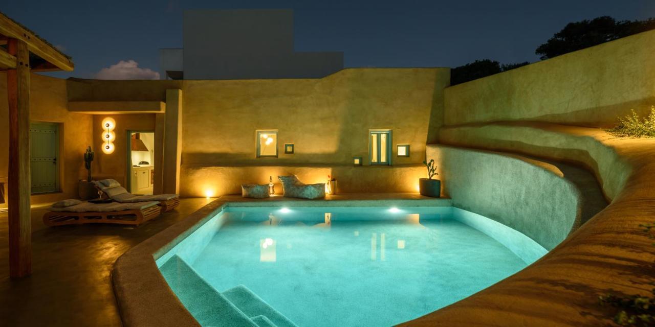 Вилла Potamos Luxury House, Private Pool, Santorini Exo Gonia Экстерьер фото