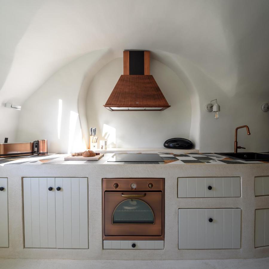 Вилла Potamos Luxury House, Private Pool, Santorini Exo Gonia Экстерьер фото
