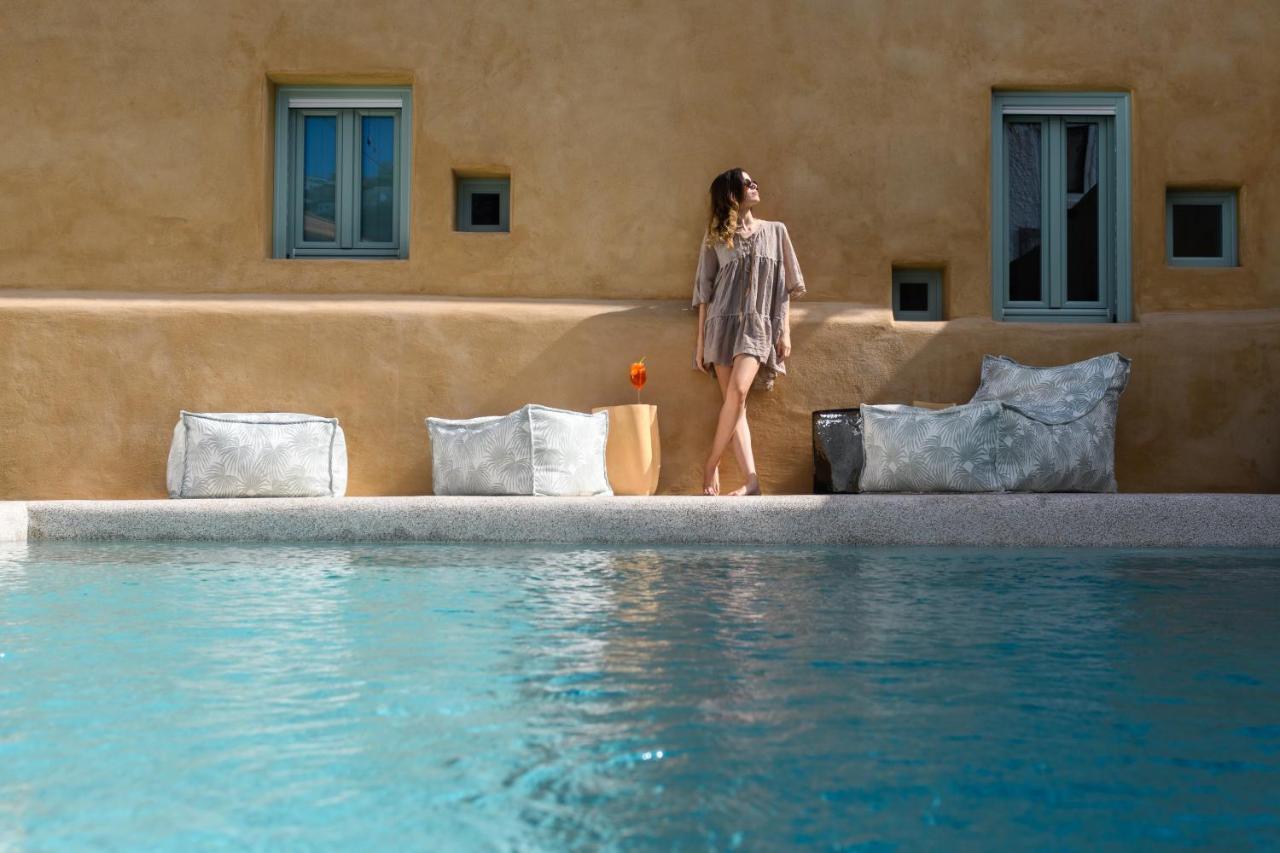 Вилла Potamos Luxury House, Private Pool, Santorini Exo Gonia Экстерьер фото